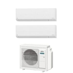 Unità interna ed esterna del fujitsu dual split kl wifi in classe A++