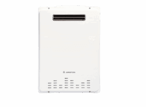 Scaldabagno a gas da esterno Ariston Next Evo X Outdoor con design ultra-compatto da 13 cm